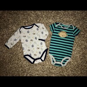 3-6 Month Monkey Onesies